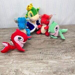 Neopets Collector Plush Royal Scorchio JAKKS Limited Edition 2008 + Mcdonalds